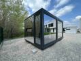Predám mobilný, zateplený, moderný, dizajnový domček z ocel